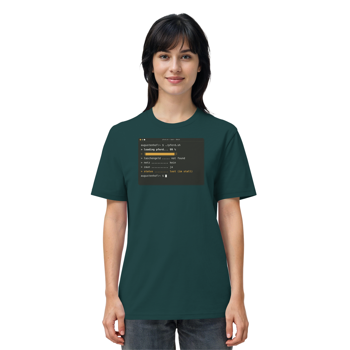 loading pferd... 99 % - Organic Shirt