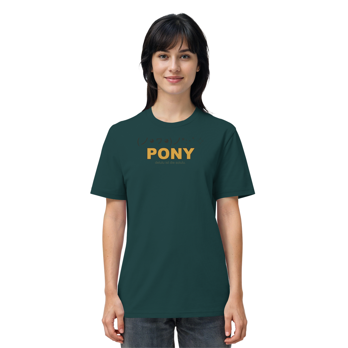 PONY. delulu ist die solulu. - Organic Shirt