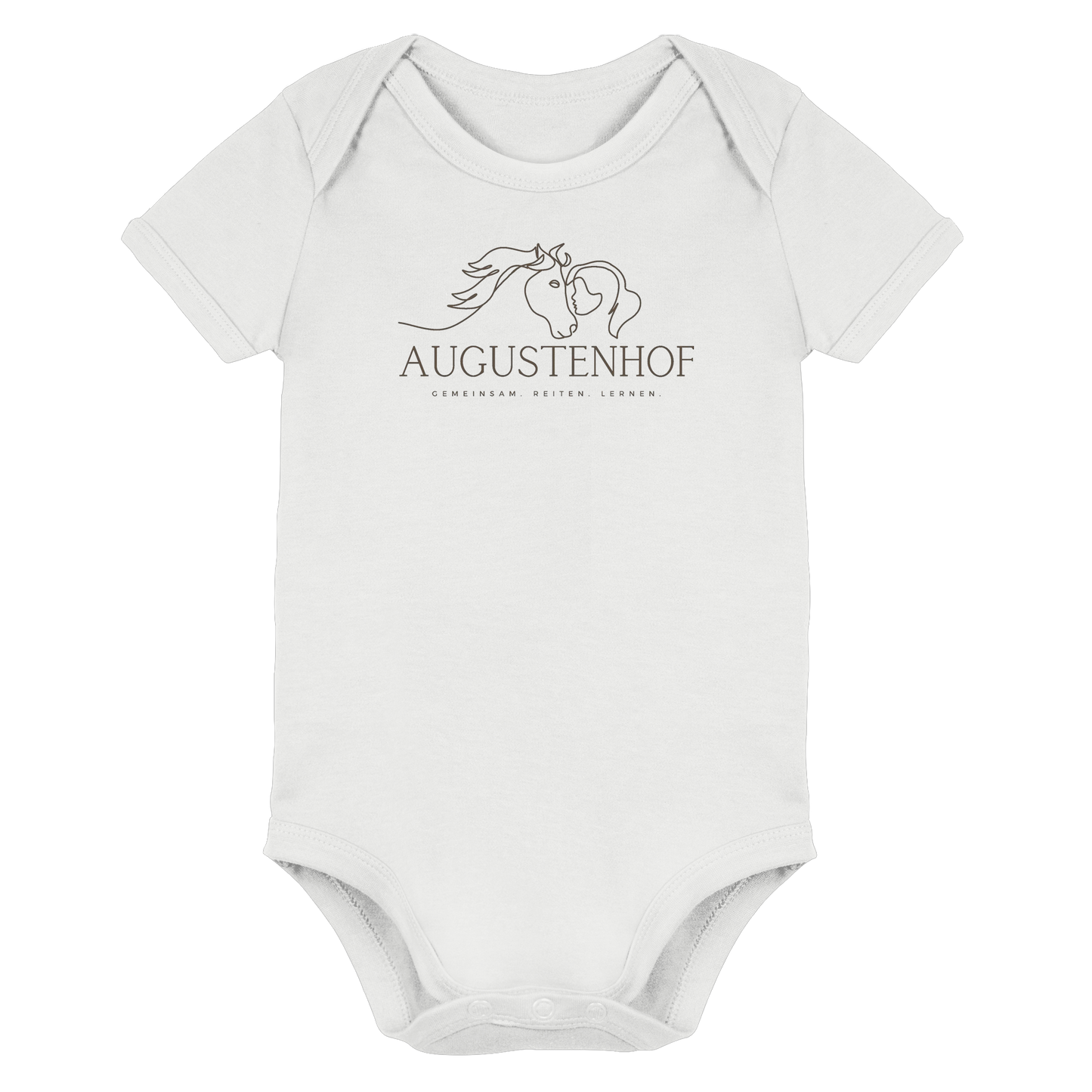 Augustenhof Logo - Organic Baby Bodysuit