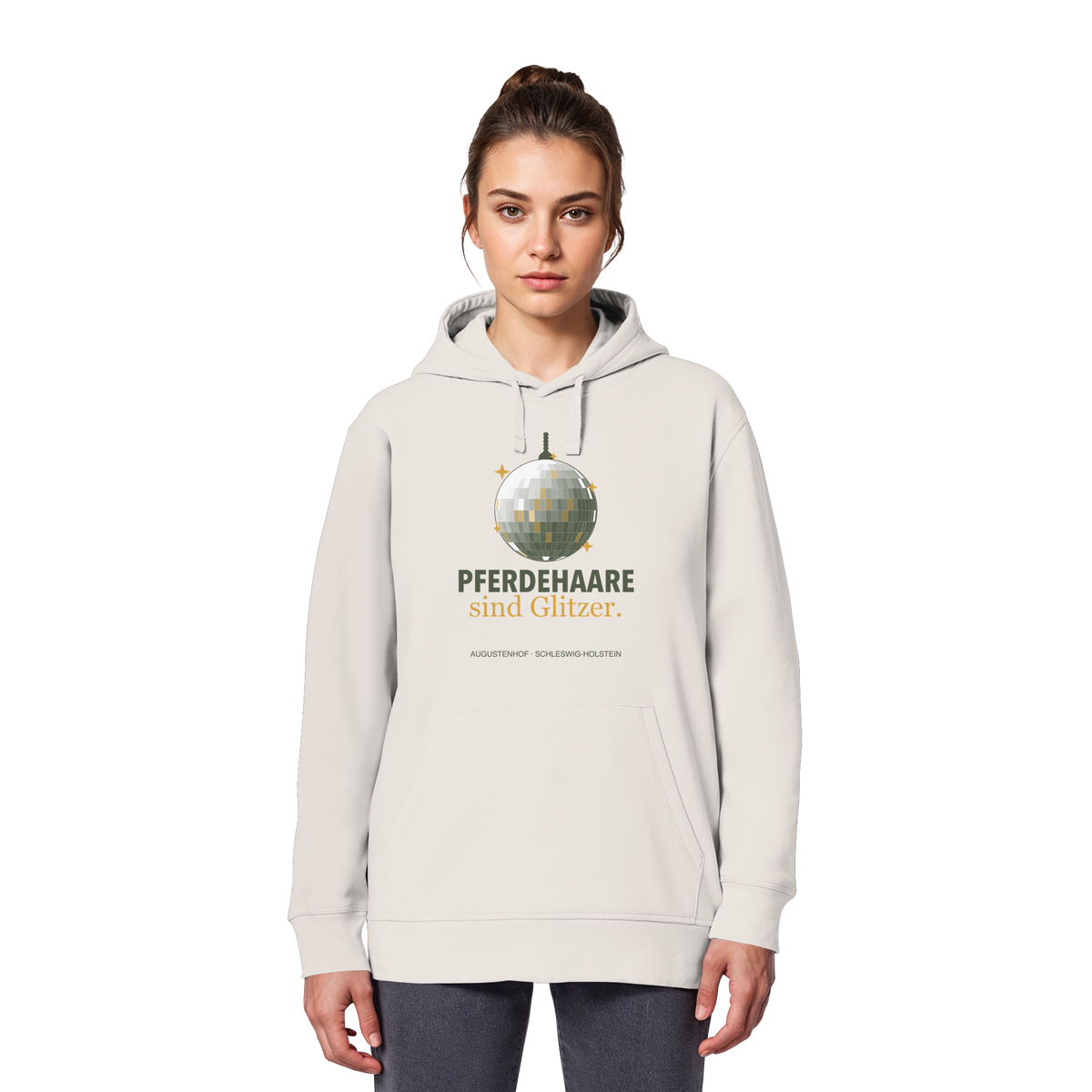 Pferdehaare sind Glitzer. - Organic Basic Hoodie