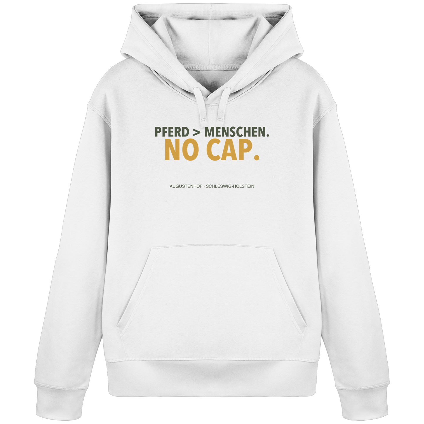 No cap. - Organic Basic Hoodie