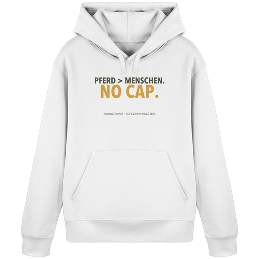 No cap. - Organic Basic Hoodie
