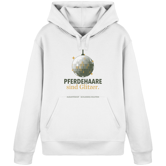 Pferdehaare sind Glitzer. - Organic Basic Hoodie