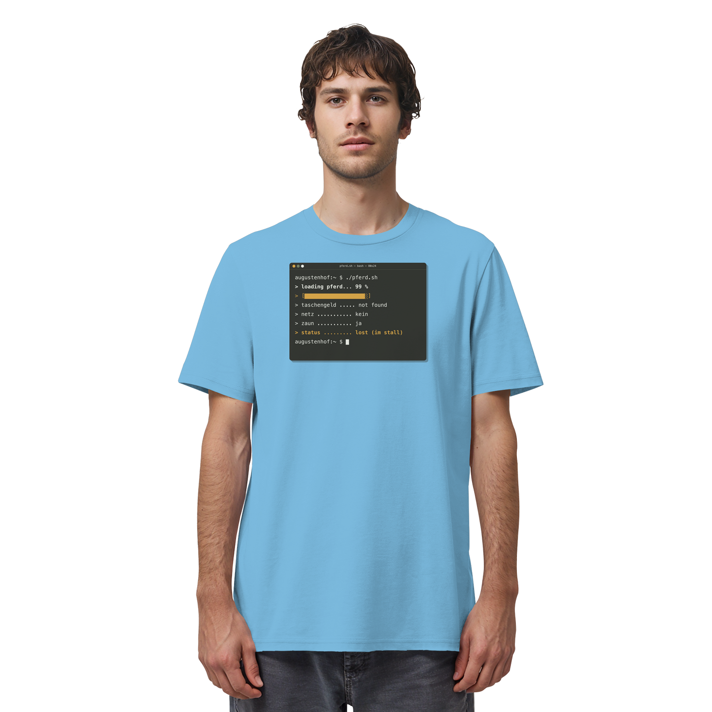 loading pferd... 99 % - Organic Shirt