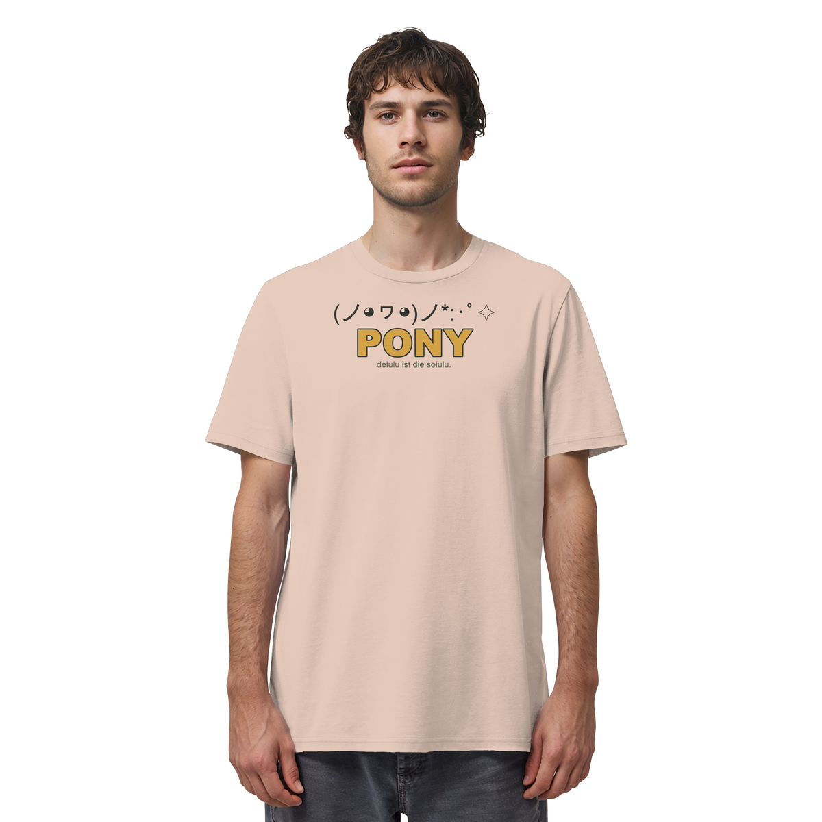 PONY. delulu ist die solulu. - Organic Shirt