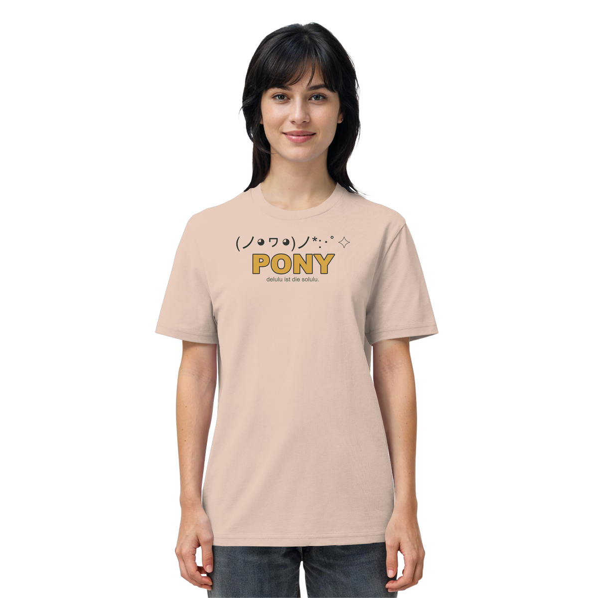 PONY. delulu ist die solulu. - Organic Shirt