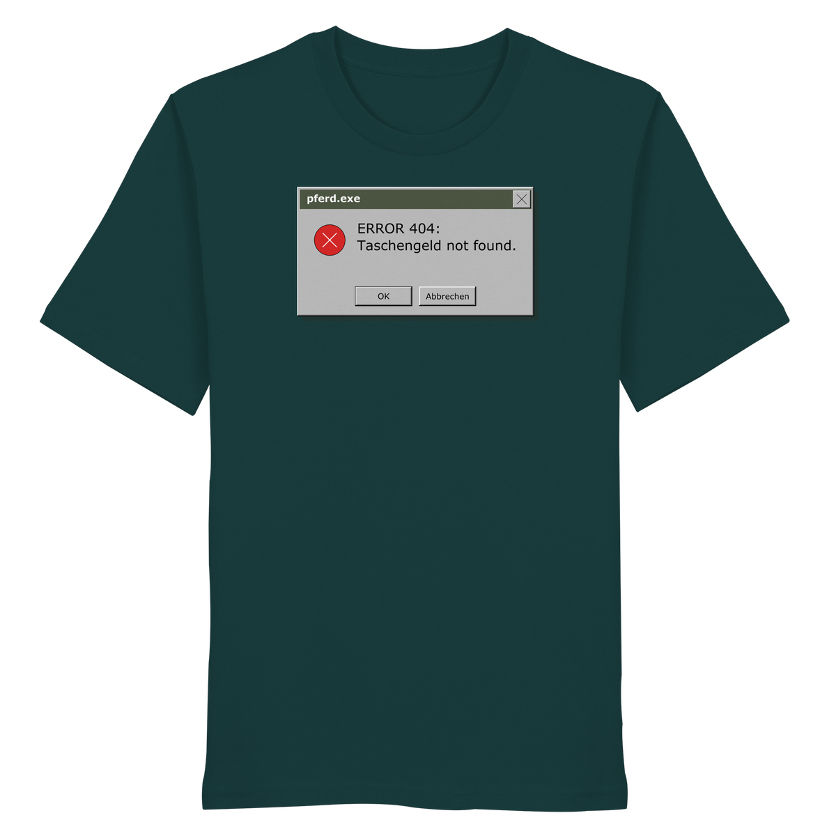 Error 404: Taschengeld not found. - Organic Shirt