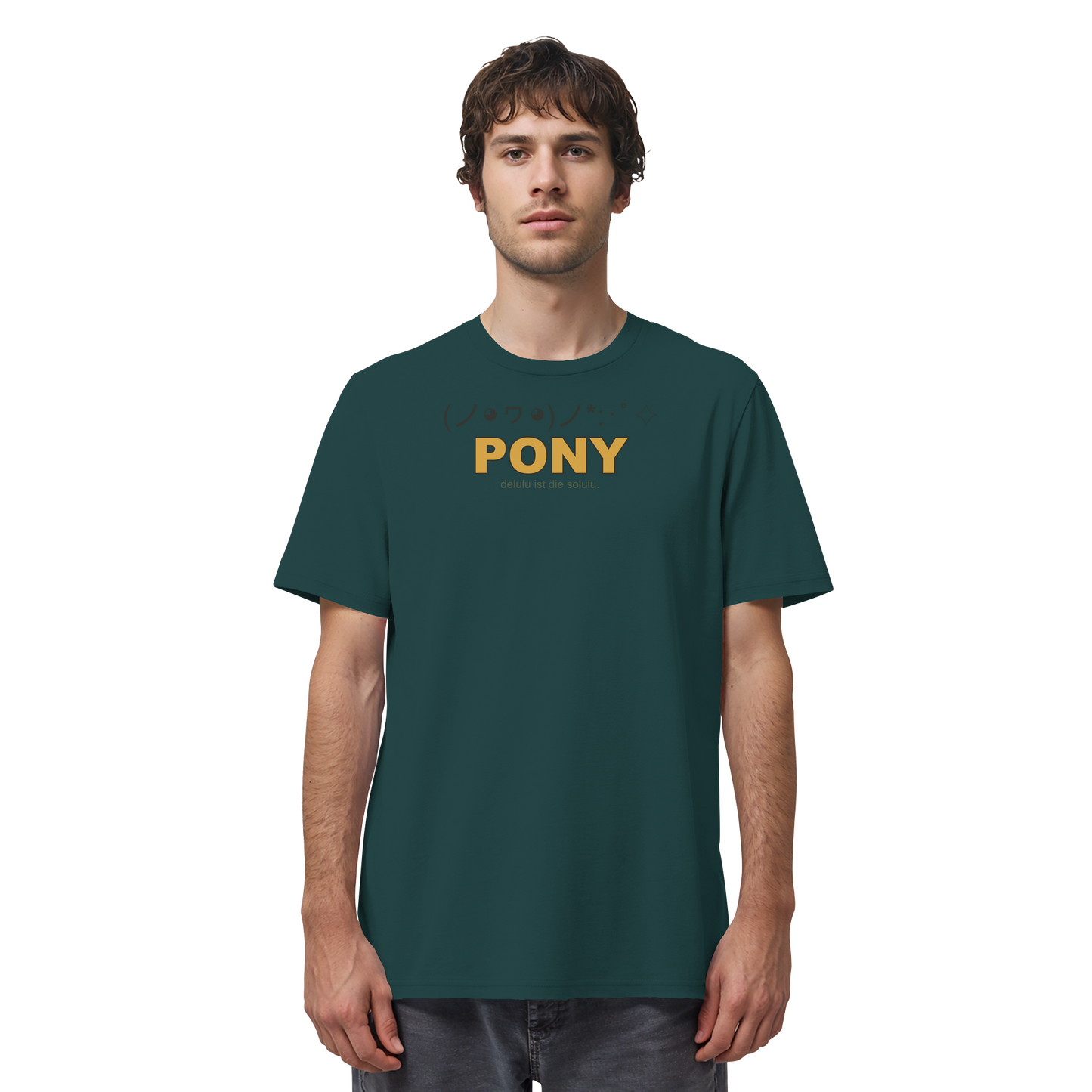 PONY. delulu ist die solulu. - Organic Shirt