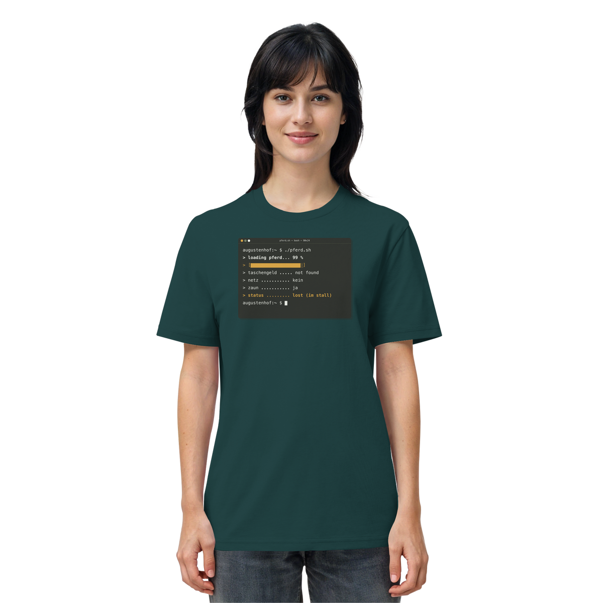 loading pferd... 99 % - Organic Shirt