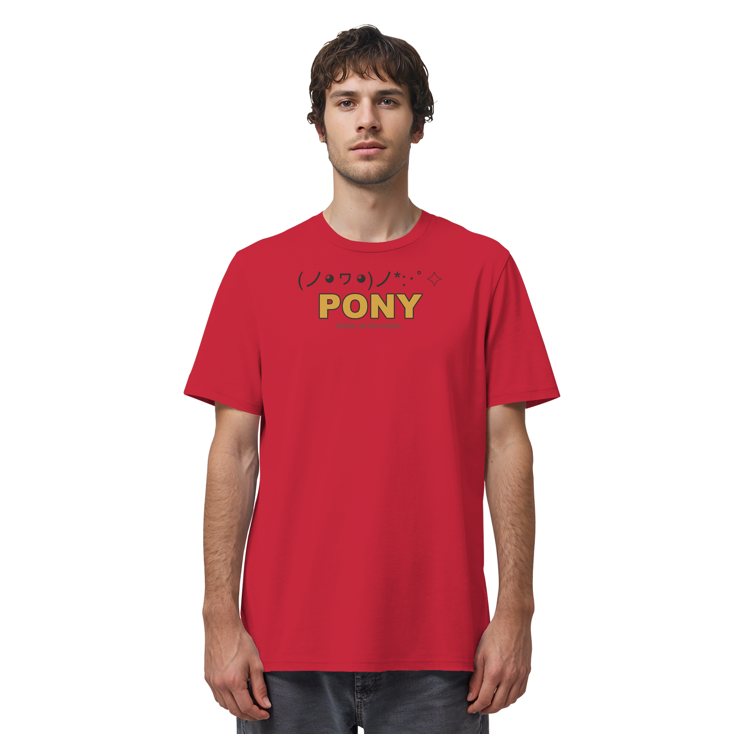 PONY. delulu ist die solulu. - Organic Shirt