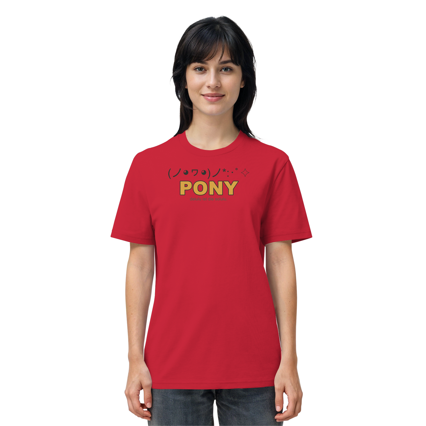 PONY. delulu ist die solulu. - Organic Shirt