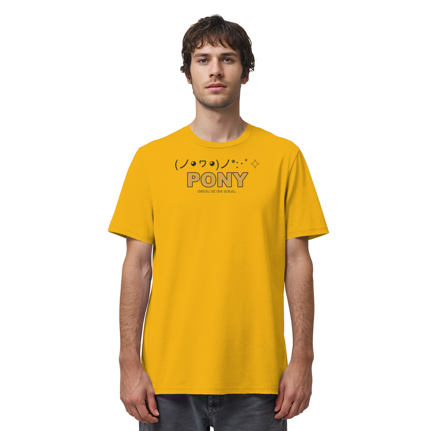 PONY. delulu ist die solulu. - Organic Shirt
