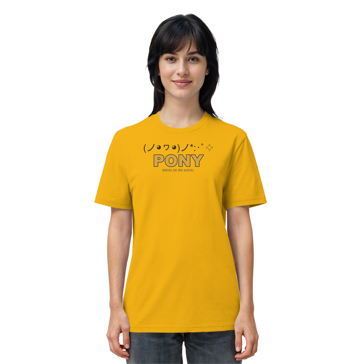PONY. delulu ist die solulu. - Organic Shirt