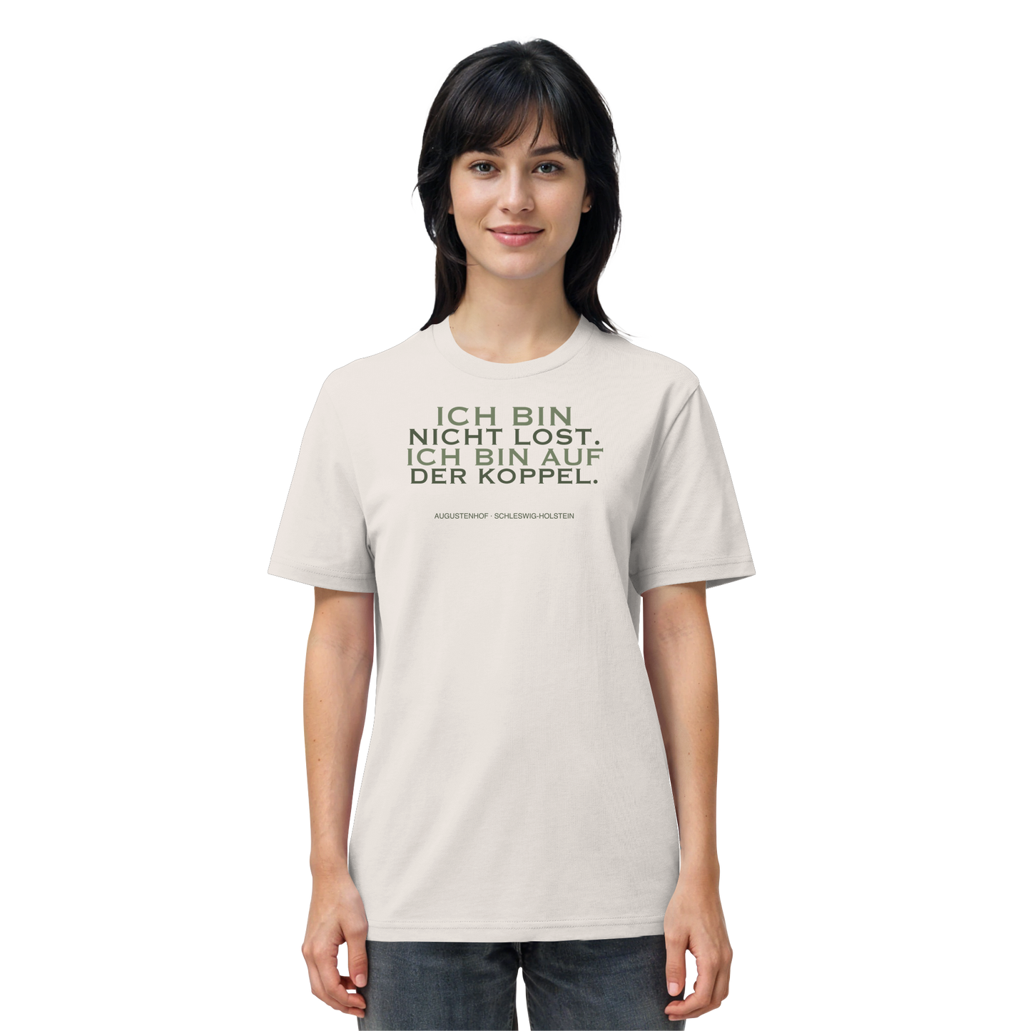 Ich bin nicht lost. Ich bin auf der Koppel. - Organic Shirt