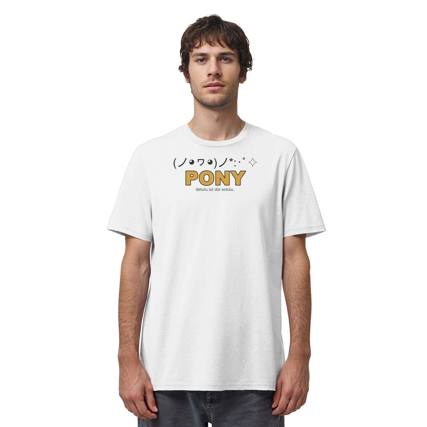 PONY. delulu ist die solulu. - Organic Shirt