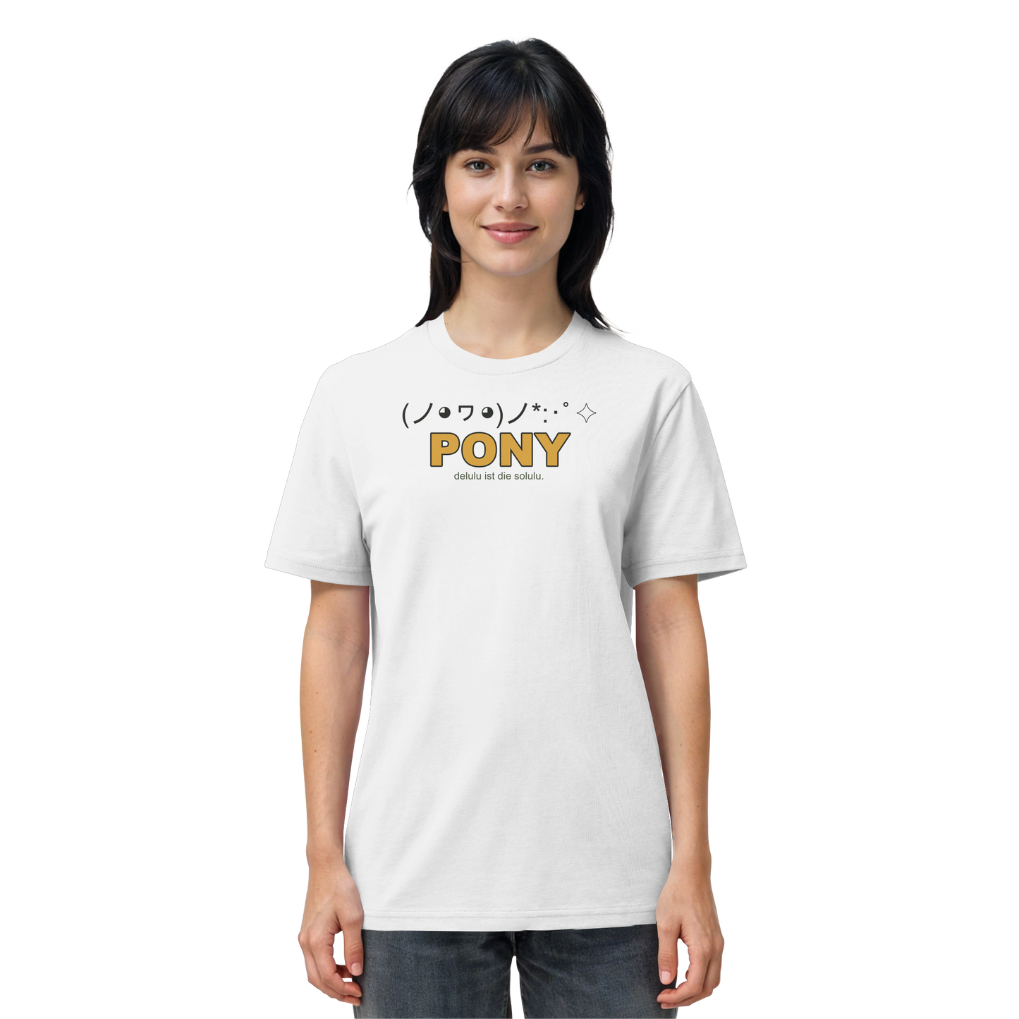 PONY. delulu ist die solulu. - Organic Shirt