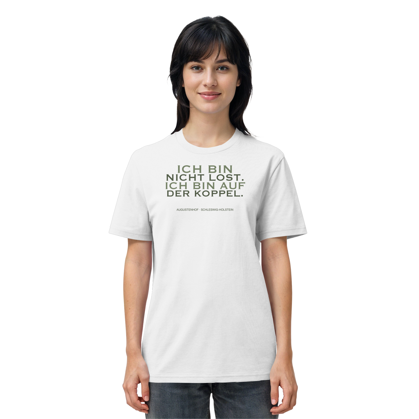 Ich bin nicht lost. Ich bin auf der Koppel. - Organic Shirt